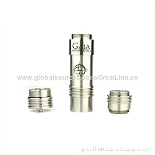 Newest Adjustable Length Tesla GAIA Mechanical Mod Starter Kit, Wholesale, Magnet Button